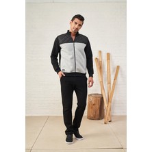 Pjs 22632 Erkek Fermuarlı Kapitoneli Eşofman Takımı