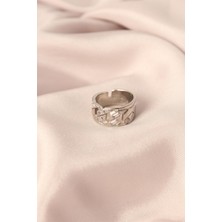 Clariss Metal Taşlı Model Ayarlanabilir Kadın Yüzük