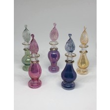 Hasyılmaz Osmanlı Işlemeli Esans Şişesi - El Yapımı Üfleme Cam Parfüm Şişesi