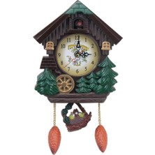 Elaccent F Fityle 1 Adet Vintage Guguklu Saat Orman Kuvars Salıncak Duvar Çalar Saat (Yurt Dışından)
