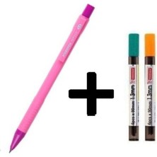 Mikro 1.3 mm Kalem Ucu 2'li + Mikro MP-620 Versatil Kalem Seti Pembe