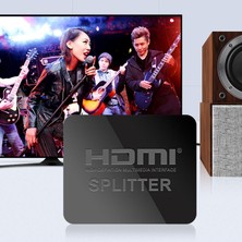 Flameer Hdtv DVD Için 4K 1080P HDMI Splitter 1 Çıktı, Tak ve Oynat Siyah Taşınabilir (Yurt Dışından)