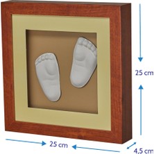 Baby Memory Prints El ve Ayak İzi 3D Çerçeve