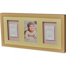 Baby Memory Prints Üçlü Çerçeve - Naturel