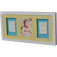 Baby Memory Prints Üçlü Çerçeve - Beyaz