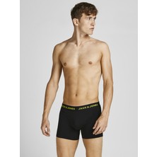 Jack & Jones 5'li Düz Renk Logolu Boxer