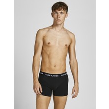 Jack & Jones 5'li Düz Renk Logolu Boxer