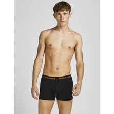 Jack & Jones 5'li Düz Renk Logolu Boxer
