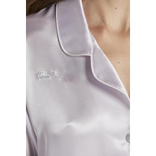 Pierre Cardin  Saten Biyeli Pijama Takımı  - 1200