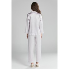 Pierre Cardin  Saten Biyeli Pijama Takımı  - 1200