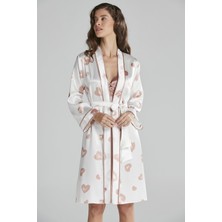 Pierre Cardin  Saten Emprime Gecelik & Sabahlık Takım  - 2406