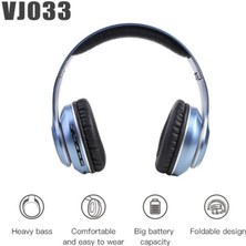 Zsykd VJ033 Çok Fonksiyonlu Yükseltme Bluetooth 5.0 Kulaklık Stereo Kablosuz LED Mikrofon Fm Radyo Kulaklık (Gri) (Yurt Dışından)