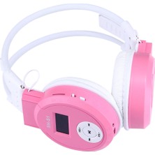 Zsykd Sh-S1 Katlanır Stereo Hifi Kablosuz Spor Kulaklık Kulaklık (Pembe) (Yurt Dışından)