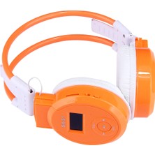 Zsykd Sh-S1 Katlanır Stereo Hifi Kablosuz Spor Kulaklık Kulaklık (Turuncu) (Yurt Dışından)