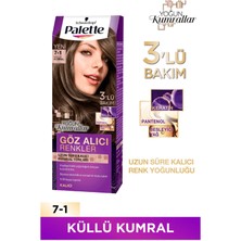 Palette Saç Boyası 7-1 Küllü Kumral Saç Boyası