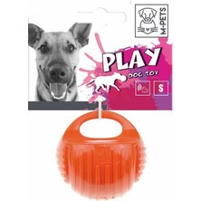 M-Pets  M-Pets Arco Ball Kauçuk Köpek Oyuncağı (S) Orange