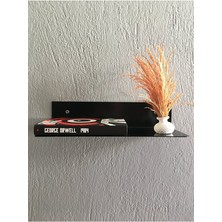 Merzana 33 cm Metal Duvar Rafı Metal Mutfak Rafı