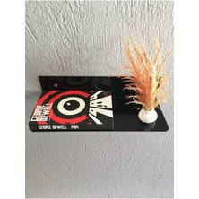 Merzana 33 cm Metal Duvar Rafı Metal Mutfak Rafı