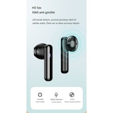 Love City Gürültü Önleme Özellikli LED Ekranlı IPX7 Su Geçirmez Dahili Mikrofonlu Kulak İçi Bluetooth Kulaklık - Siyah (Yurt Dışından)
