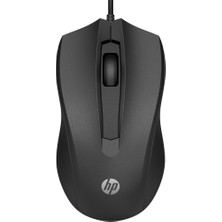 HP 100 Kablolu Mouse Siyah 6VY96AA