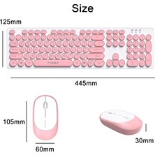 T-Wolf TF770 Oyun Klavye ve Mouse Seti-Pembe (Yurt Dışından)