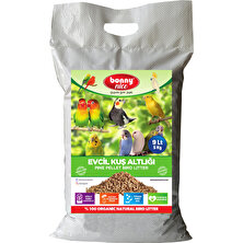 Bonny Nice Doğal Çam Pelet Evcil Kuş Kafes Altlığı 5 kg 9 Lt 4'lü