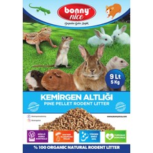 Bonny Nice Doğal Çam Pelet Hamster Kafes Altlığı 5 kg 10 Lt 4'lü