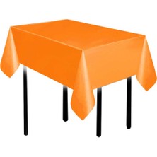 Hayaller Dükkanı Masa Örtüsü Düz Yerli̇ 137X183 cm Turuncu