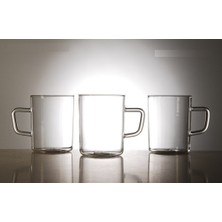 Mien 3 Lü Borosilikat Cam Kupa