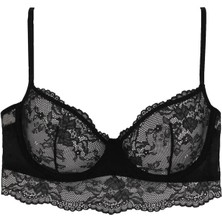 Magic Form 2216 Süngersiz Dantelli Sütyen - Siyah