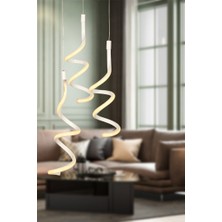 Begüsa Hilton 3 Ledli 3.lü Avize Beyaz