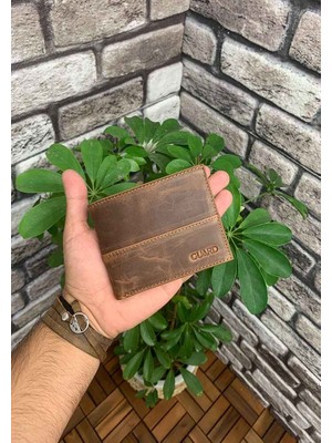 Guard Antik Taba Ince Klasik Deri Erkek Cüzdanı