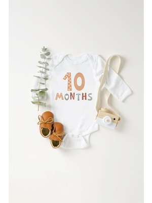 Tuğba Baby Bebek 10 Ay Baskılı Body Zıbın