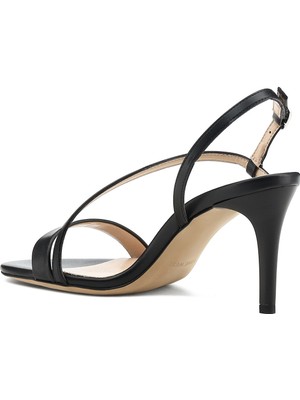 Nine West Ulady 2fx Siyah Kadın Topuklu Sandalet