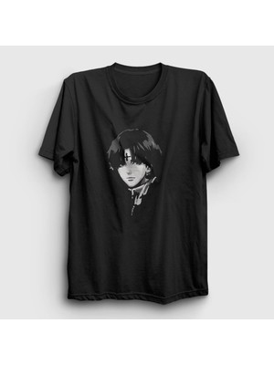 Presmono Unisex Siyah Chrollo Lucilfer V5 Anime Hunter X Hunter T-Shirt