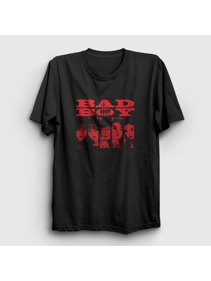 Presmono Unisex Siyah Bad Boy K-Pop Red Velvet T-Shirt