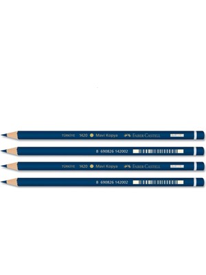 Faber-Castell Mavi Kopya Kalemi 4 Adet