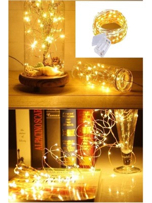 Lilibeaty Peri LED Gün Işığı Pilli 3 Fonksiyonlu 10 Metre