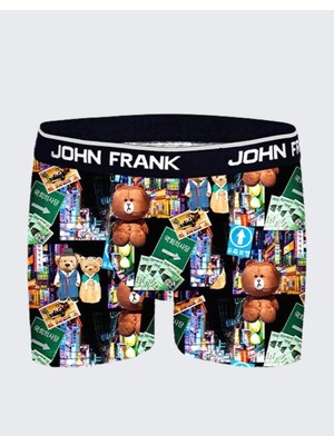 John Frank Dijital Erkek Boxer - Korea