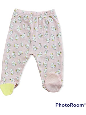 Mymio Sevimli Ördek Kız Bebek 3lü Takım Kız Bebek Eşofman Takımı Pijama Takımı