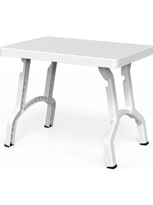 Şenyayla Plastik Beyaz Katlanır Sehpa