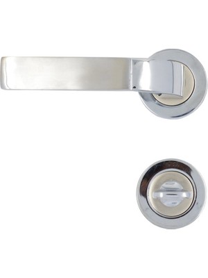 Coşafak Özen Alm. Yaya Wc Tipi Krom - Saten Metal