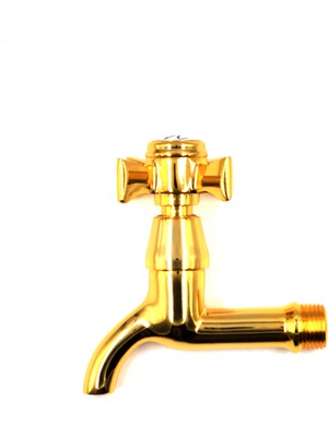 Coşafak Selin Kısa Musluk  Çevirmeli Altın