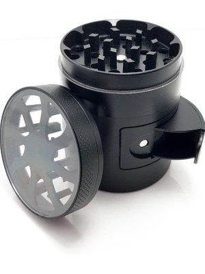 Falconetti Boşaltıcılı 5 mm. Grinder Herbal Parçalayıcı pt95gr