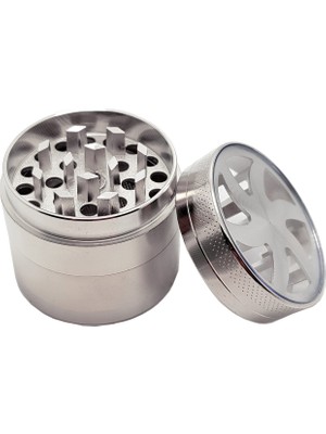 Falconetti Mini Boy Silver 40 mm. Alloy Grinder Herbal Parçalayıcı py90slv