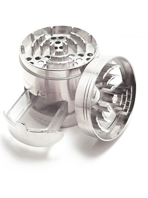Falconetti Çekmeceli 60 mm. Silver Grinder Herbal Parçalayıcı pz38slv