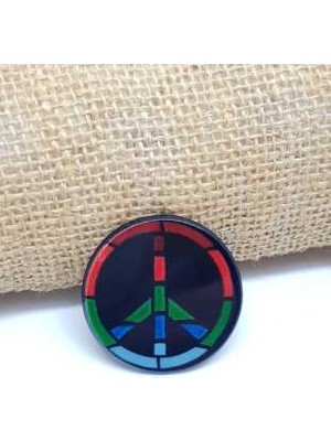 Tuna Takı & Aksesuar Barış Sembolü Rozet