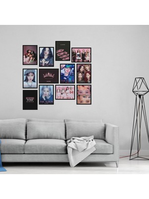 Astak Blackpink 12 Parça Mdf Tablo