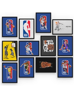 Astak Nba 12 Parça Mdf Tablo