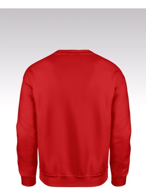 King Crow Kyrie Irving 98 Kırmızı Sweatshirt
